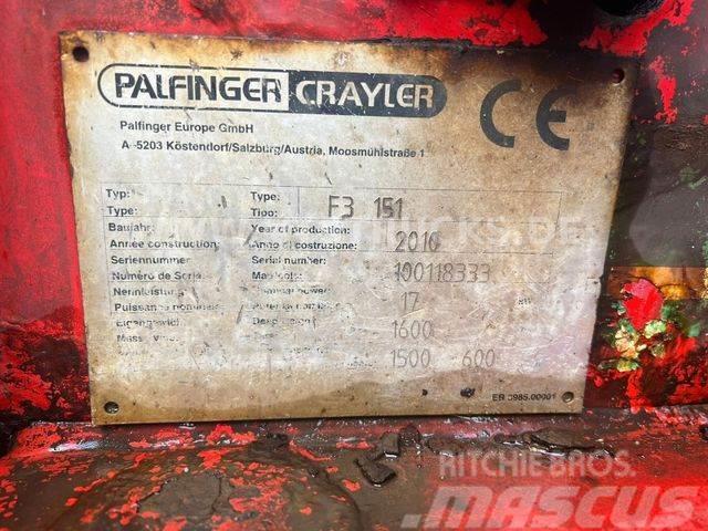 Palfinger F3 151 64 Mitnahmestapler Lielaugstuma pārvadātājs