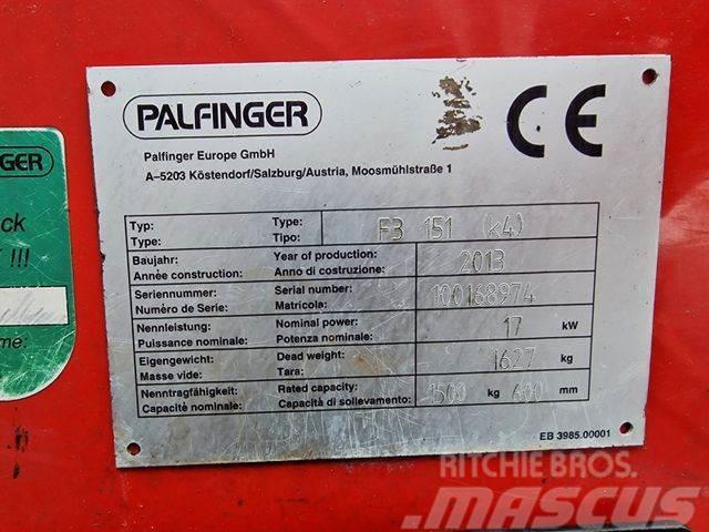 Palfinger F3 151 (k4) / Mitnahmestapler Autokrāvēji - citi