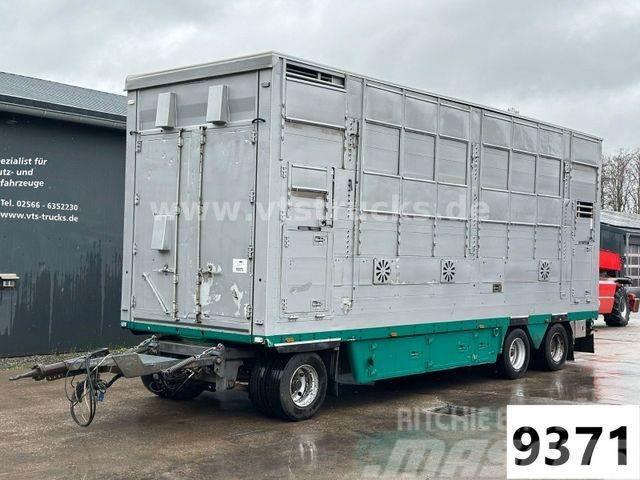 Pezzaioli RBA 31 C 3-Stock Viehtransport Dzīvnieku transportēšanas piekabes