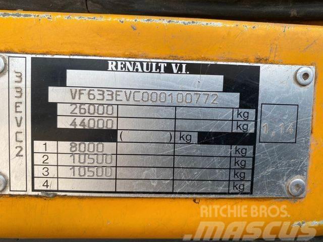 Renault KERAX 420.34 DCi threesided kipper 6x6, 13m3 772 Pašizgāzējs