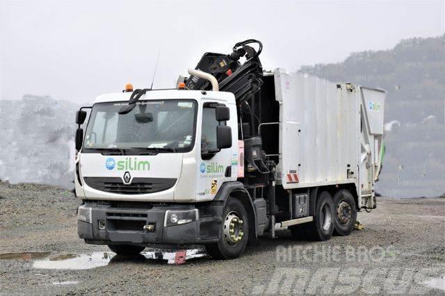 Renault Premium 320DXI*Müllwagen + HIAB 166E-3HIDUO/FUNK Smagās mašīnas ar celtni