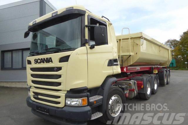 Scania G 450 6x4 Unfkompl. Zug Carnehl CHKS/HH Unfall Vilcēji
