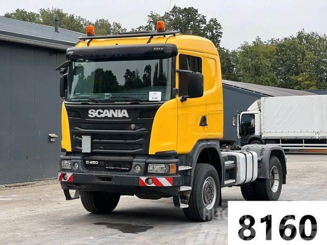Scania G450 4x4 Euro 6 SZM Kipphydraulik Vilcēji