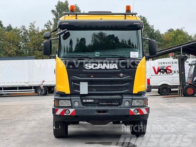 Scania G450 4x4 Euro 6 SZM Kipphydraulik Vilcēji
