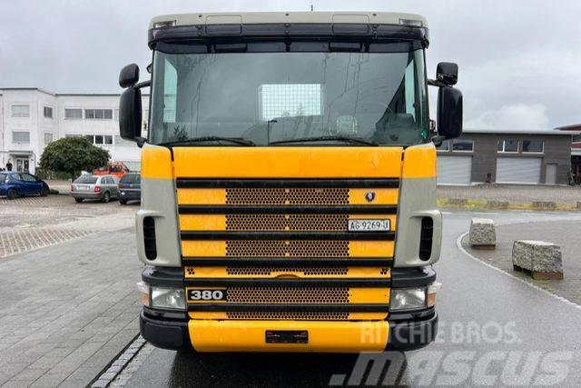 Scania R114 380 6x4 Kabeļu pacēlājs nomontējamām kravas mašīnām