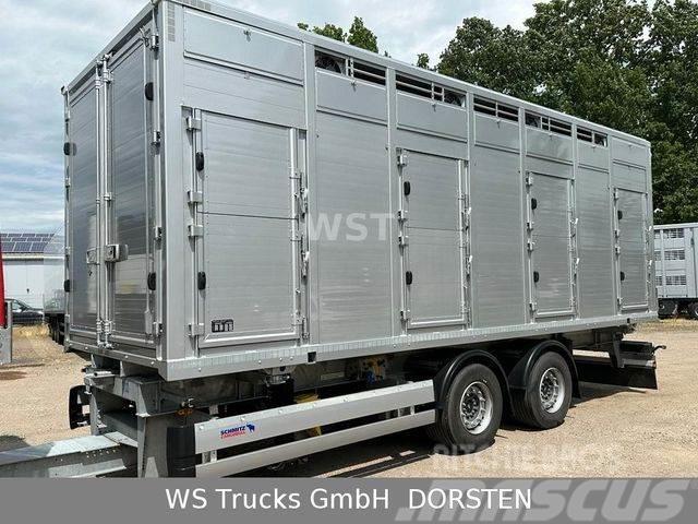 Schmitz Cargobull BDF Menke Einstock &quot;Neu Tandem Dzīvnieku pārvadāšanas transports