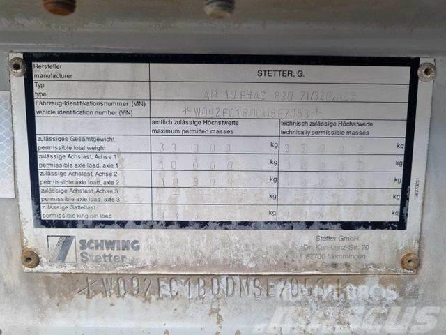  Schwing/Stetter AM 10 Betonmischer 10m³ BPW Lift Citas piekabes