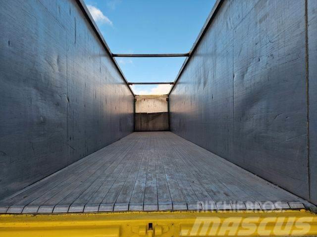 Stas Walkingfloor 92m3 Floor 8 mm 2014 year Noslēgtās piekabes