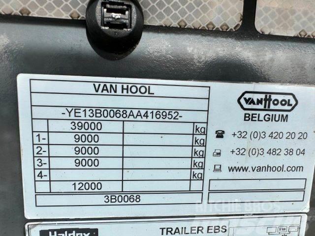 Van Hool BDF, food tank 20m3 vin 952 Skeletveida piekabes