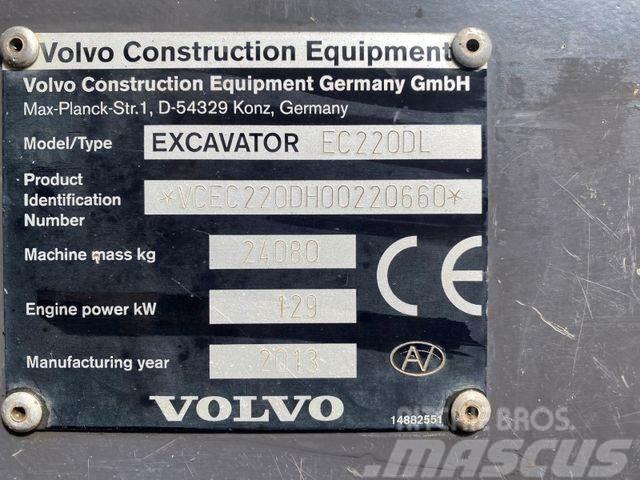 Volvo EC220 DL **BJ2013 *10000/ New Engine / New UC Kāpurķēžu ekskavatori