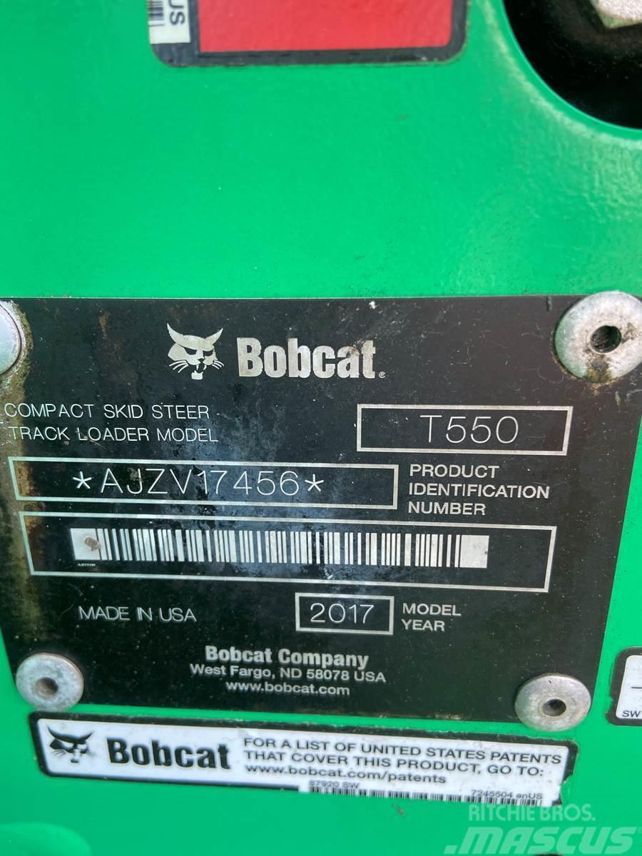 Bobcat T550 Lietoti riteņu kompaktiekrāvēji