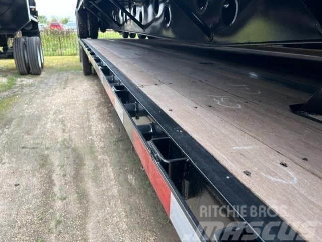 Doosan BLACK/GOLD 53' STEEL/WOOD DROP DECK FIXED SPREAD A Tents treileri