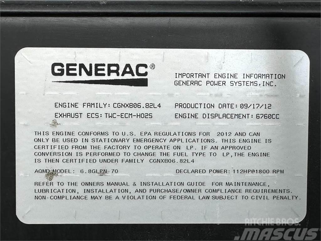 Generac SG070 Gāzes ģeneratori