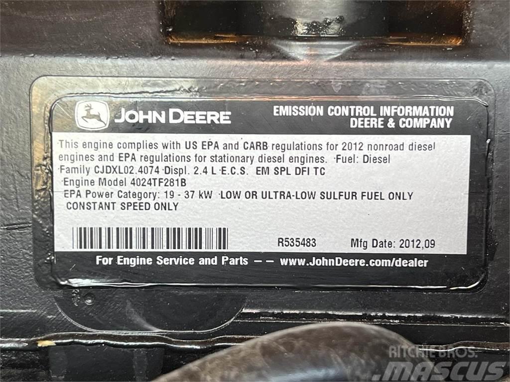 John Deere 25 KW Dīzeļģeneratori