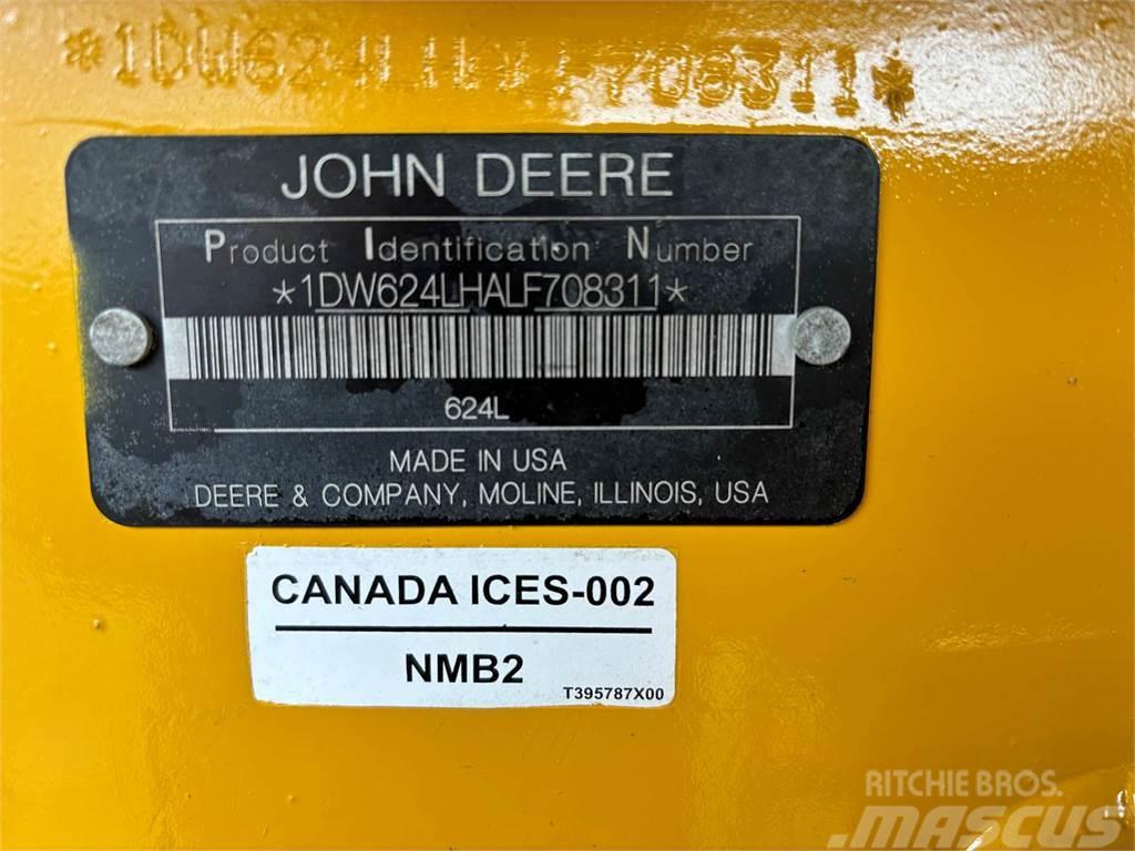 John Deere 624L Iekrāvēji uz riteņiem