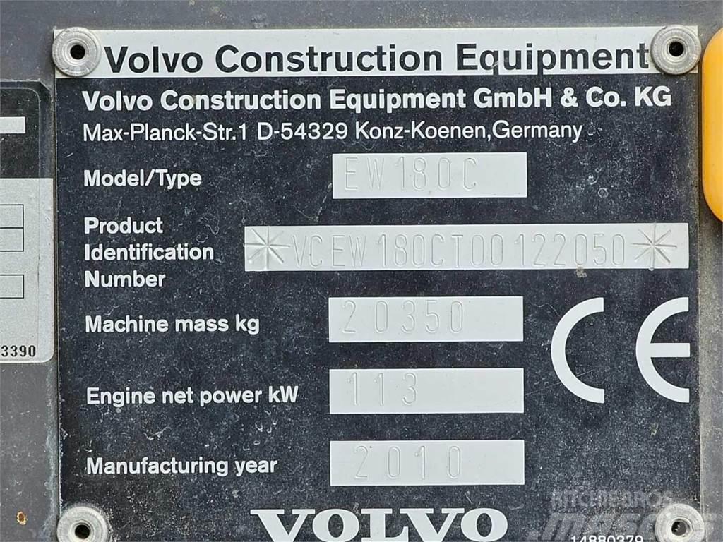 Volvo EW 180 C Ekskavatori uz riteņiem