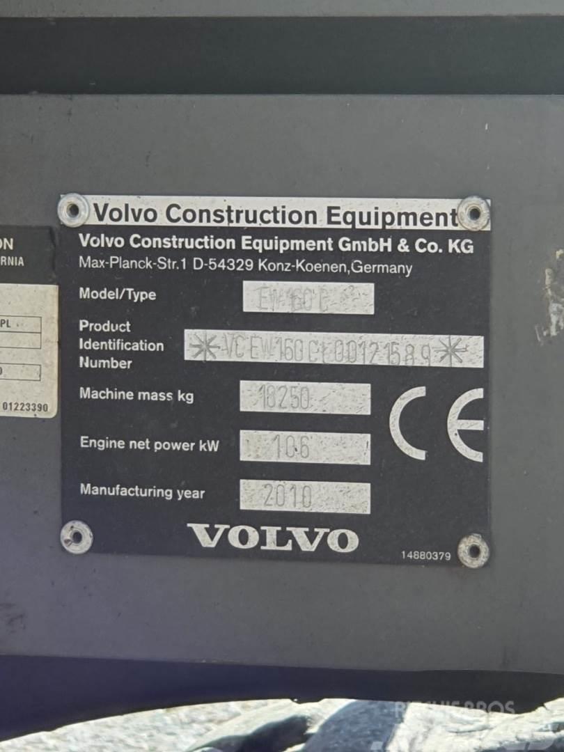Volvo EW160C Ekskavatori uz riteņiem