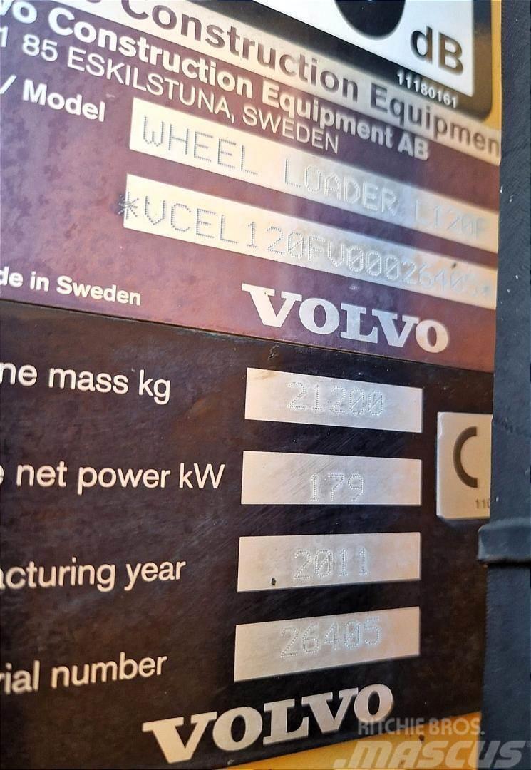 Volvo L120F Iekrāvēji uz riteņiem