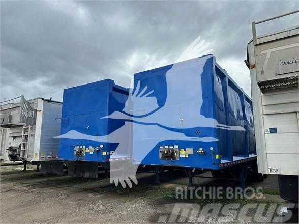 Deloupe 5 AXLE SELF STEER CLOSED TOP Furgons