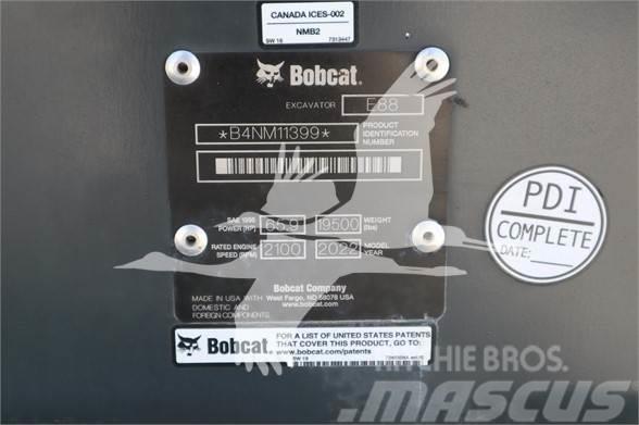 Bobcat E88 Kāpurķēžu ekskavatori