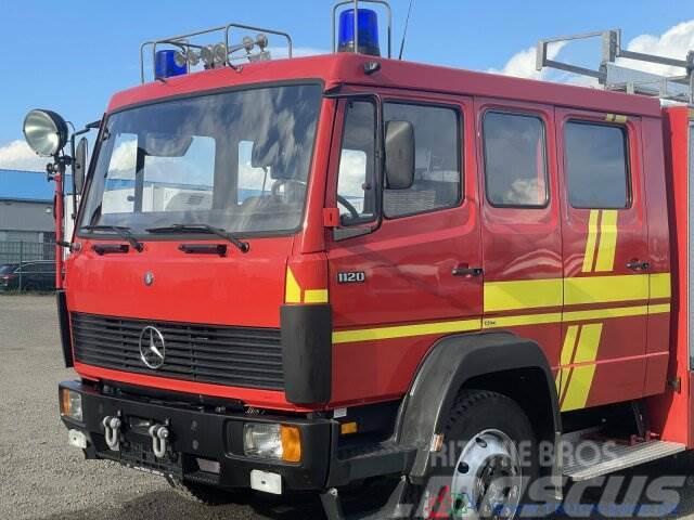 Mercedes-Benz LK 1220 4x4 Metz Feuerwehr TLF 16/25 Pumpe+2410L Furgons