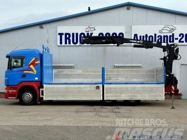 Scania R400 Atlas Tirre 191L 9m=1,7t. 7m Ladefl. 1.Hand Platformas/izkraušana no sāniem