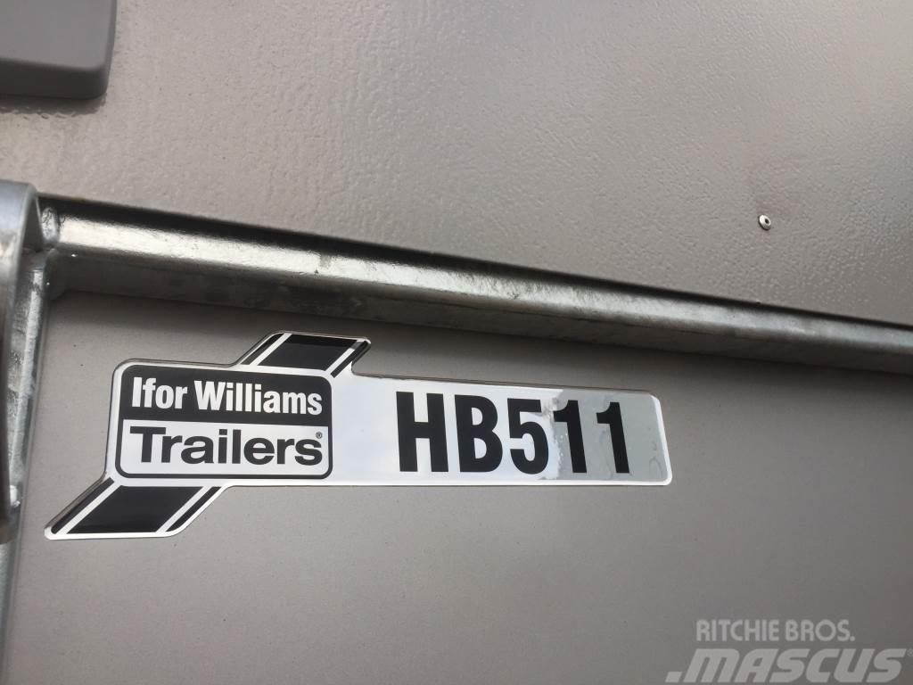 Ifor Williams HB511 horse box trailer Standarta piekabes