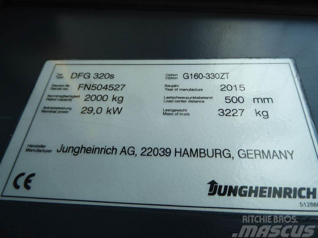 Jungheinrich DFG320s Tehnika ar dīzeļa dzinēju