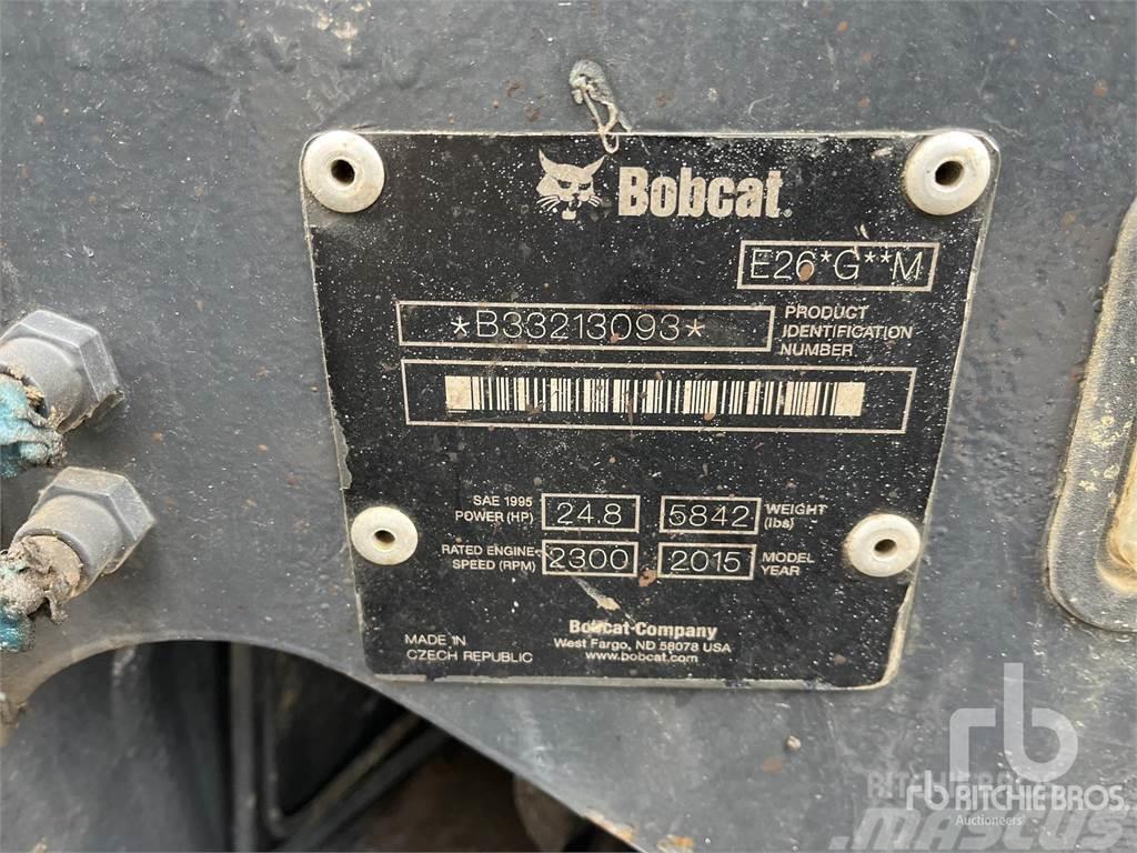 Bobcat E26 Mini ekskavatori < 7 t