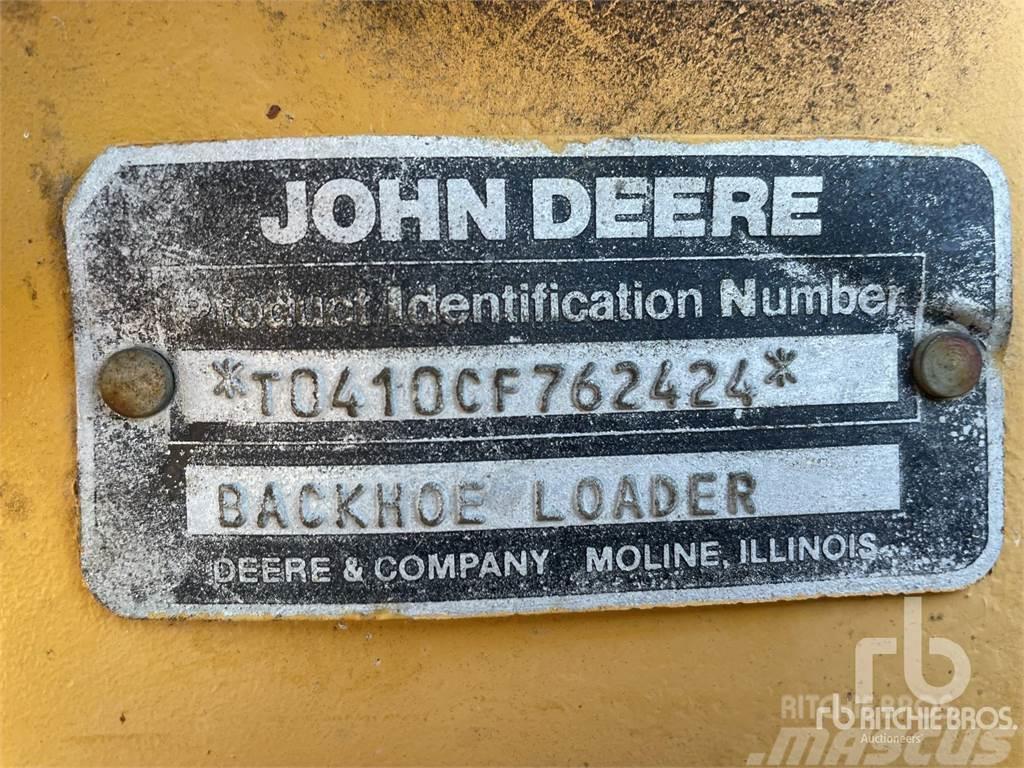 John Deere 410C Ekskavatori-iekrāvēji