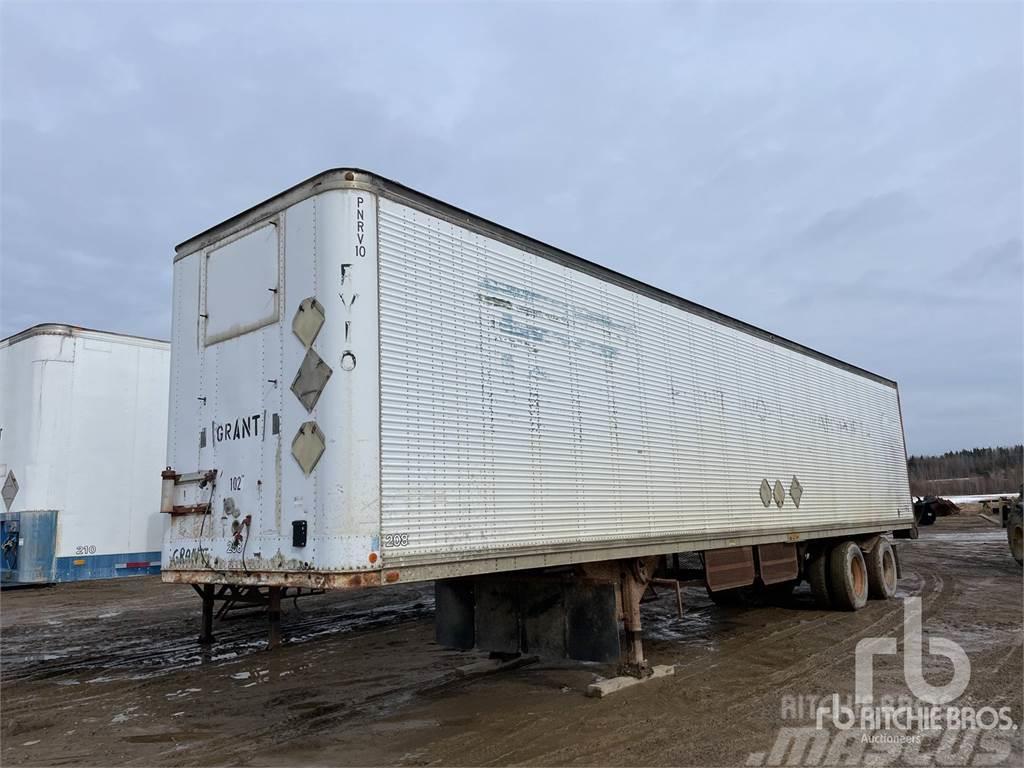 Trailmobile 45 ft x 102 in T/A Storage Noslēgtās piekabes