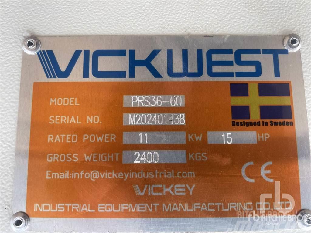  VICKWEST PRS36-60 Atkritumu konveijeri