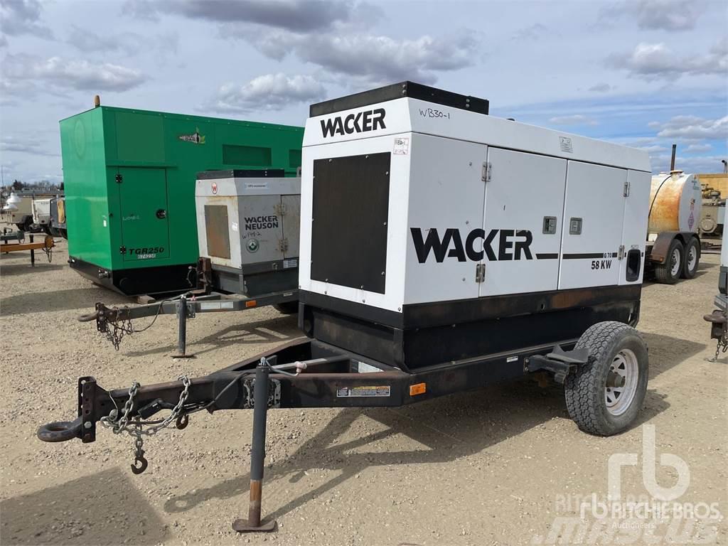 Wacker G70 Dīzeļģeneratori