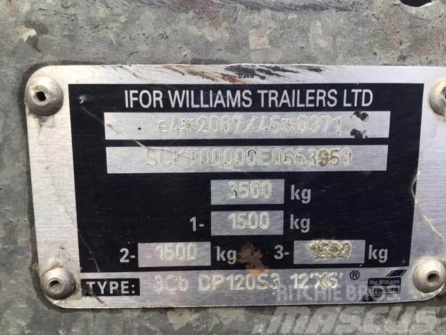 Ifor Williams DP120X12'TRI Citas piekabes