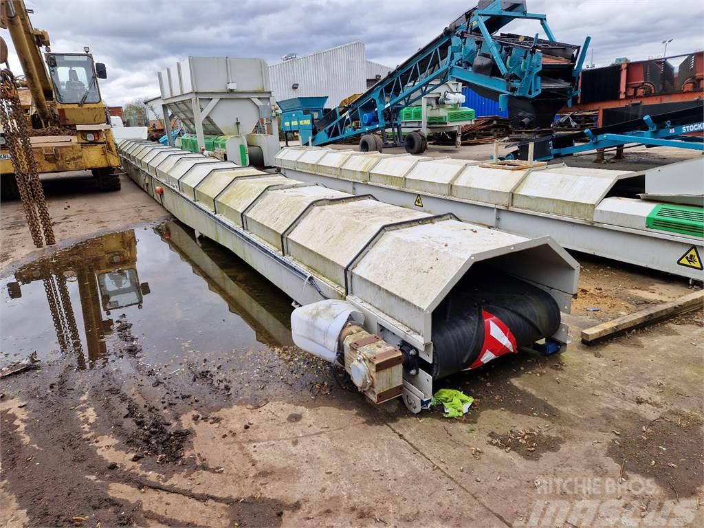  Conveyortek 60ft x 900mm Stockpiling Conveyor Atkritumu konveijeri