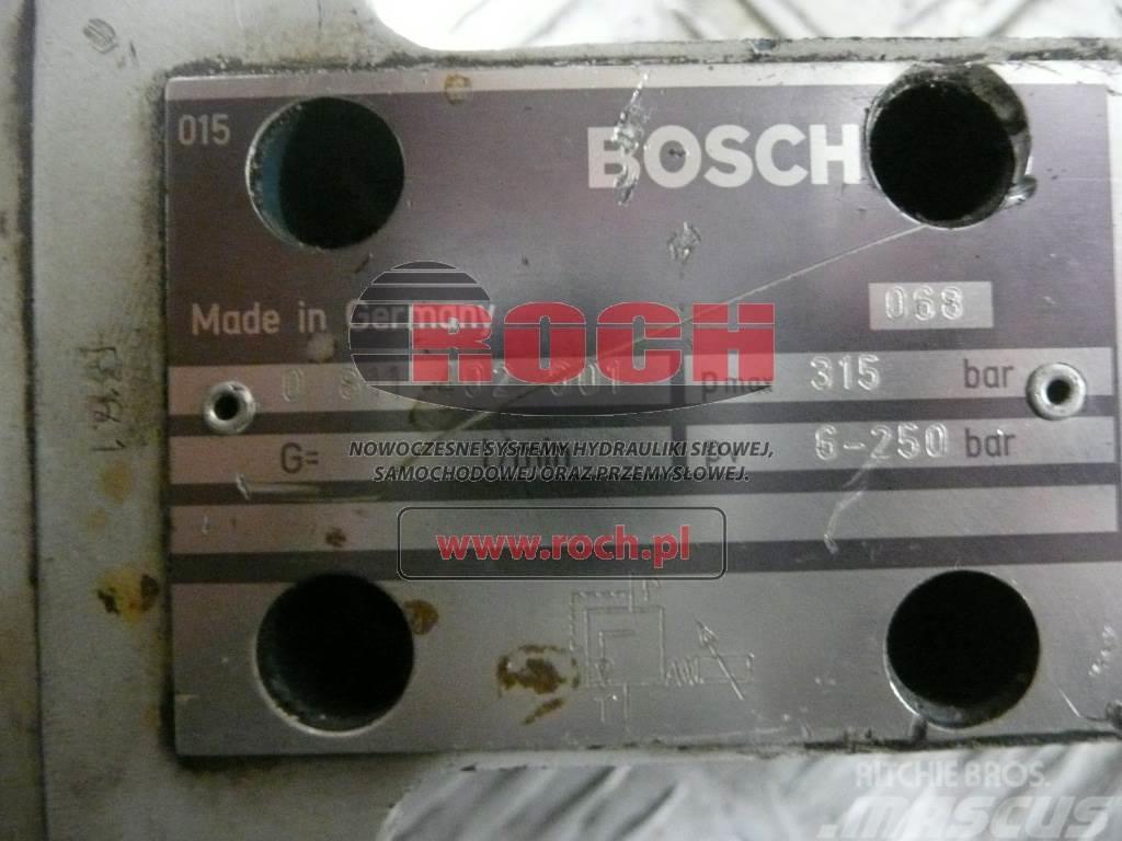 Bosch 0811402001 P MAX 315 BAR PV6-250 BAR - 1 SEKCYJNY  Hidraulika