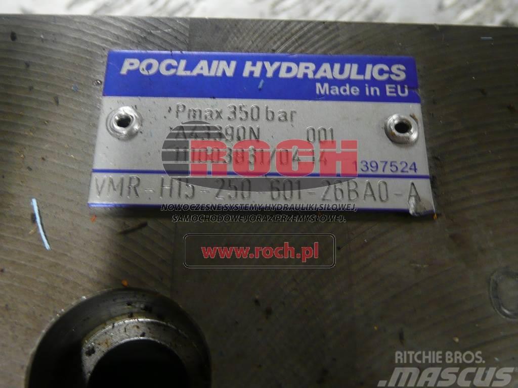 Poclain HYDRAULICS VMR-H15-250-601-26BA0-A A43390N 001 111 Hidraulika