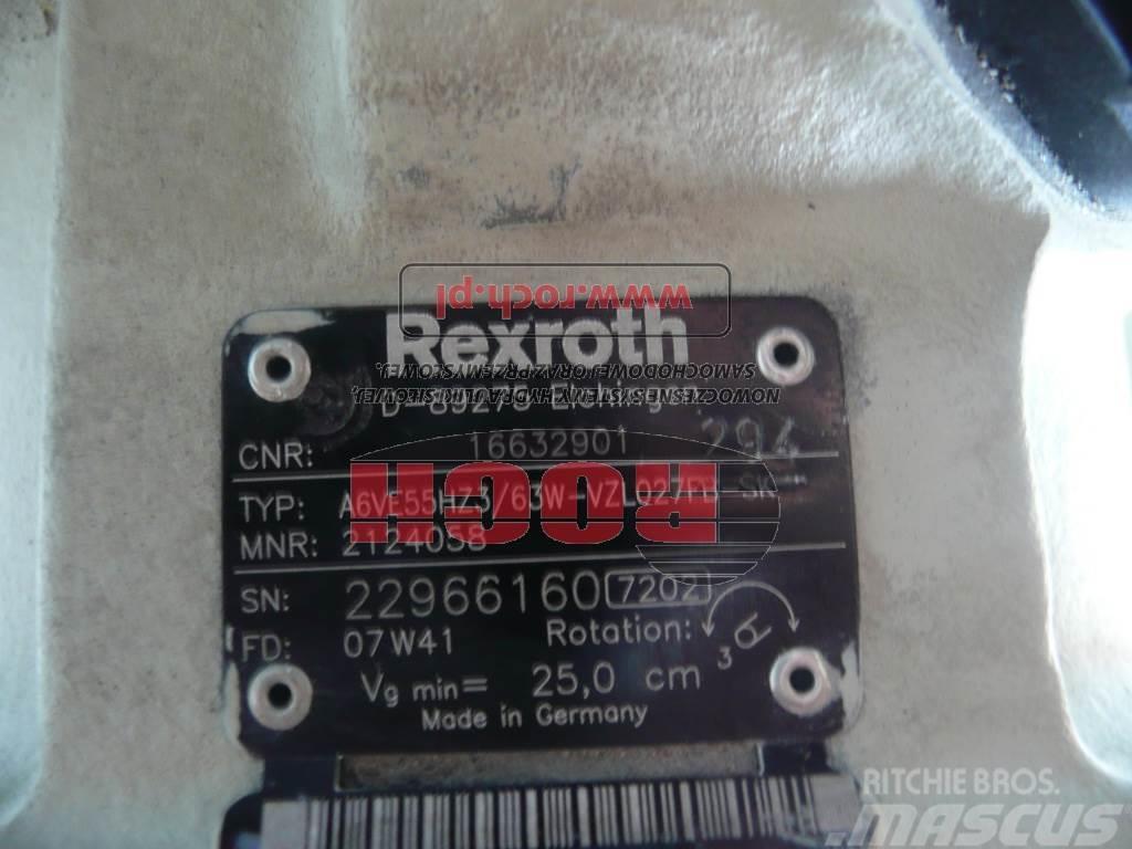 Rexroth A6VE55HZ3/63W-VLZ027FB-SK 2124058 16632901 + GFT17 Dzinēji