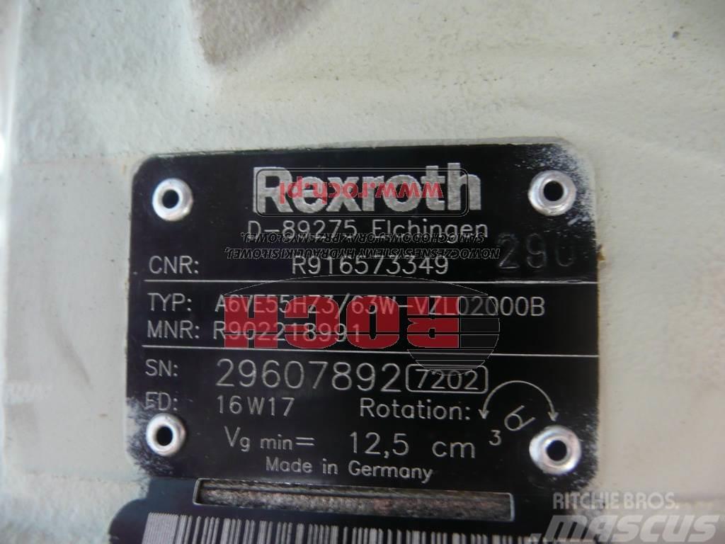 Rexroth A6VE55HZ3/63W-VZL02000B R902218991 r916573349+ GFT Dzinēji