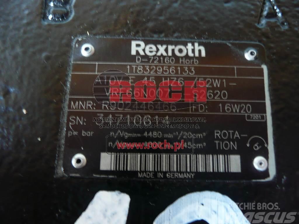 Rexroth + BONFIGLIOLI A6VE45HZ6/52W1-VRF66N007-S2620 R9024 Dzinēji