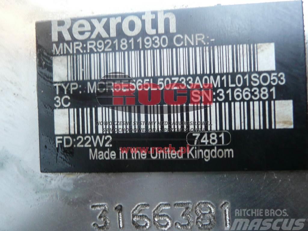 Rexroth MCR5E 565L50Z33A0M1L01S0533C Dzinēji