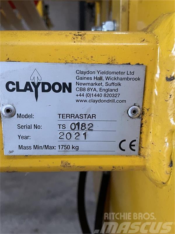 Claydon Terrastar 6m, Spaderulleharve med APV spreder. Ecēšas