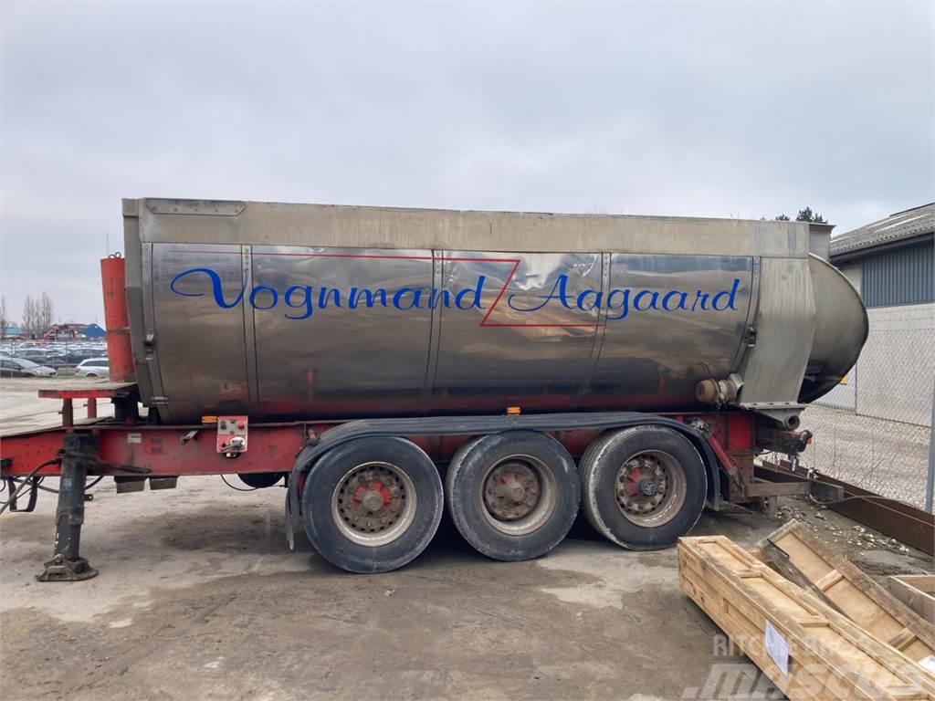 Kel-Berg Asphalt drawbar trailer + asphalt truck load Citi