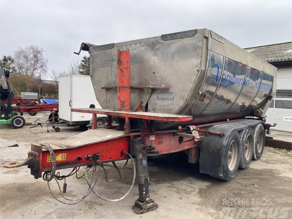 Kel-Berg Asphalt drawbar trailer + asphalt truck load Citi