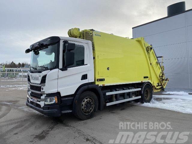 Scania P 340 B4x2NB, Korko 1,99% Atkritumu izvešanas transports