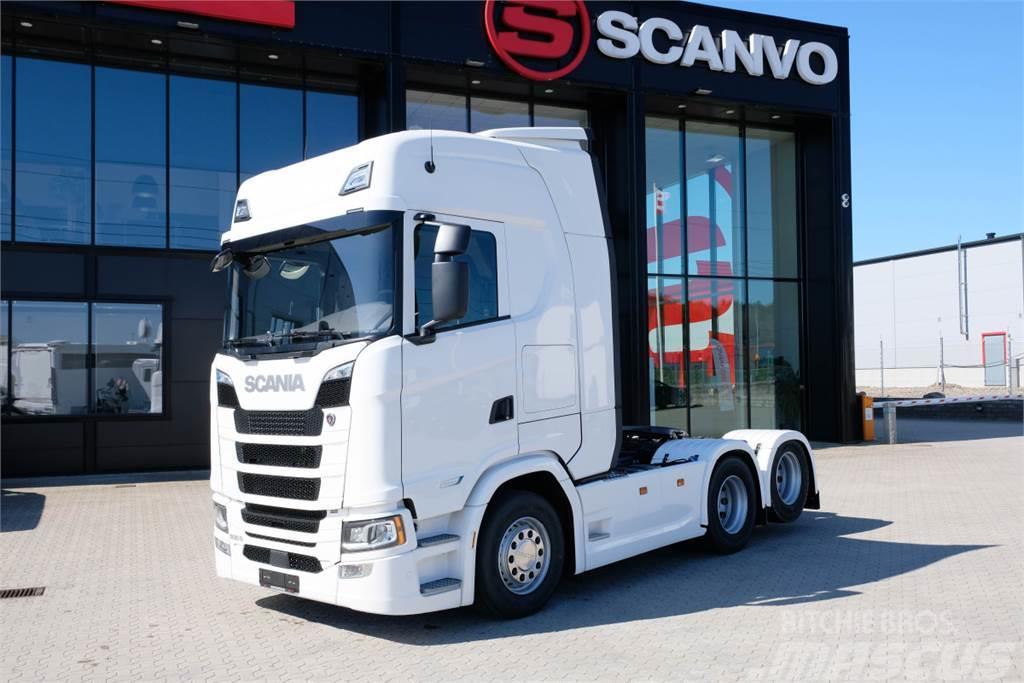 Scania S 500 6x2 dragbil med 3150 hjulbas Vilcēji