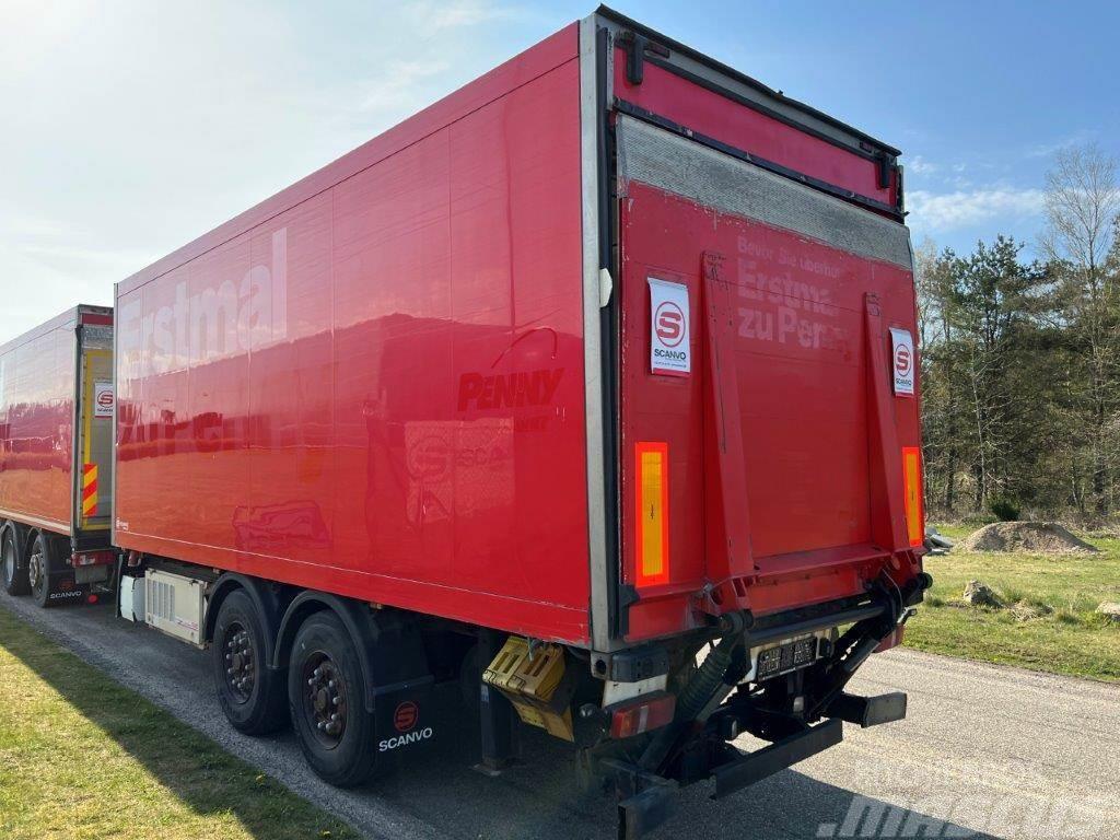 Krone ZZ-R 18 ton køle kasse - lift Treileri ar ar temperatūras kontroli
