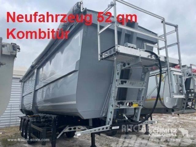 Schmitz Cargobull Kipper Stahlrundmulde 52m³ Piekabes pašizgāzēji