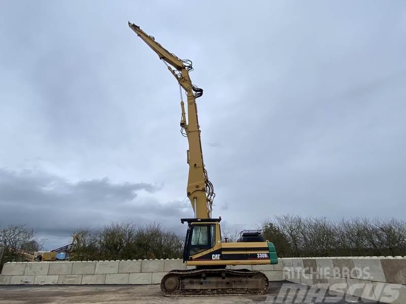 CAT 330BL 22m High Reach Demolition Excavator Demontāžas ekskavators