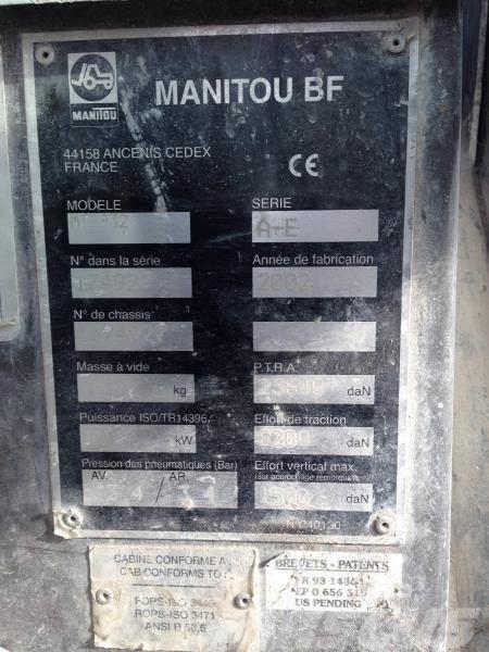 Manitou MT932 Apvidus autokrāvējs